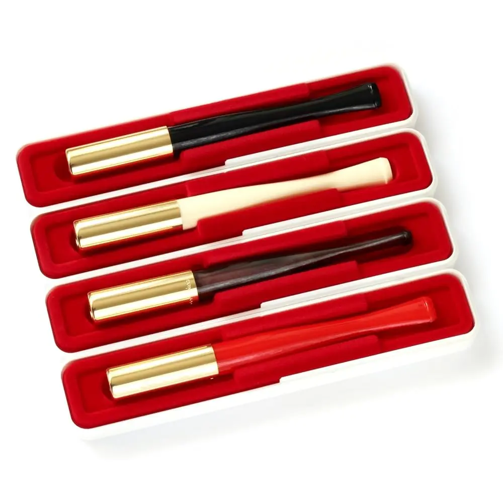 

Free ShippingLady Ejector Series Cigarette Holder with Filter Slot & 10 Free Filters - Variety Pack of 4 Colors - Add Style & So