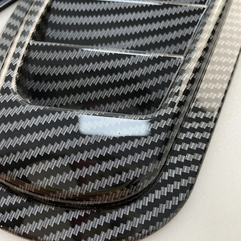 Airflow Intake Cover Car Airflow Intake Decoration Spoon Engine Hood Ventilation Cover Universal Airflow Vent Protection Cover