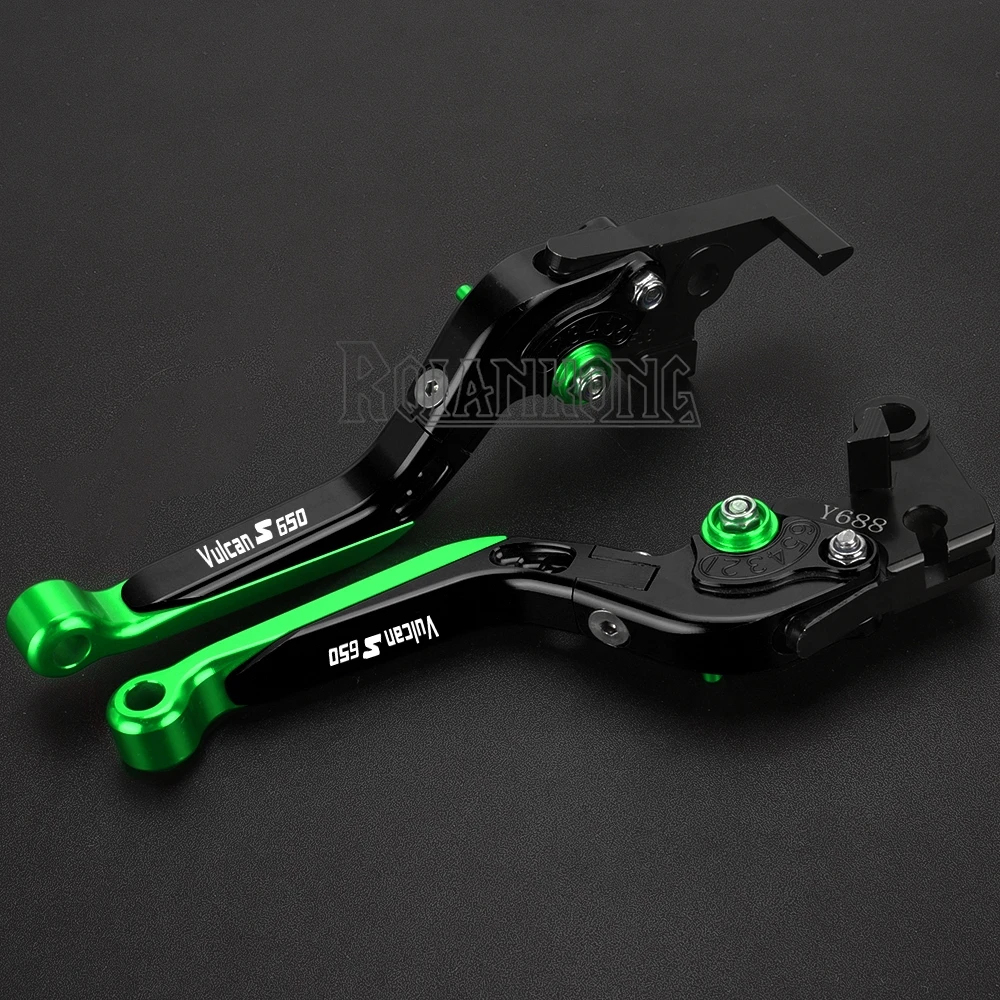 Adjustable Folding Brake Clutch Lever Motorcycle Accessories For KAWASAKI VULCAN S 650 Vulcan S650 2015~2025 2024 2023 2022 2021