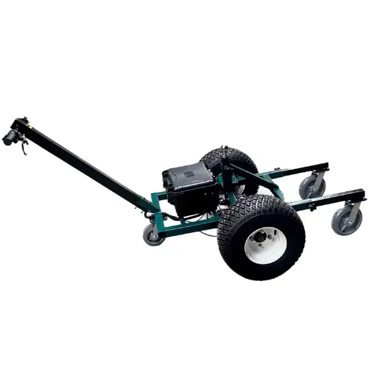 Metal  Electric Utility Dolly Easy Pull Trailer Tow Camper Vehicle Caravans Boat Platform Structure