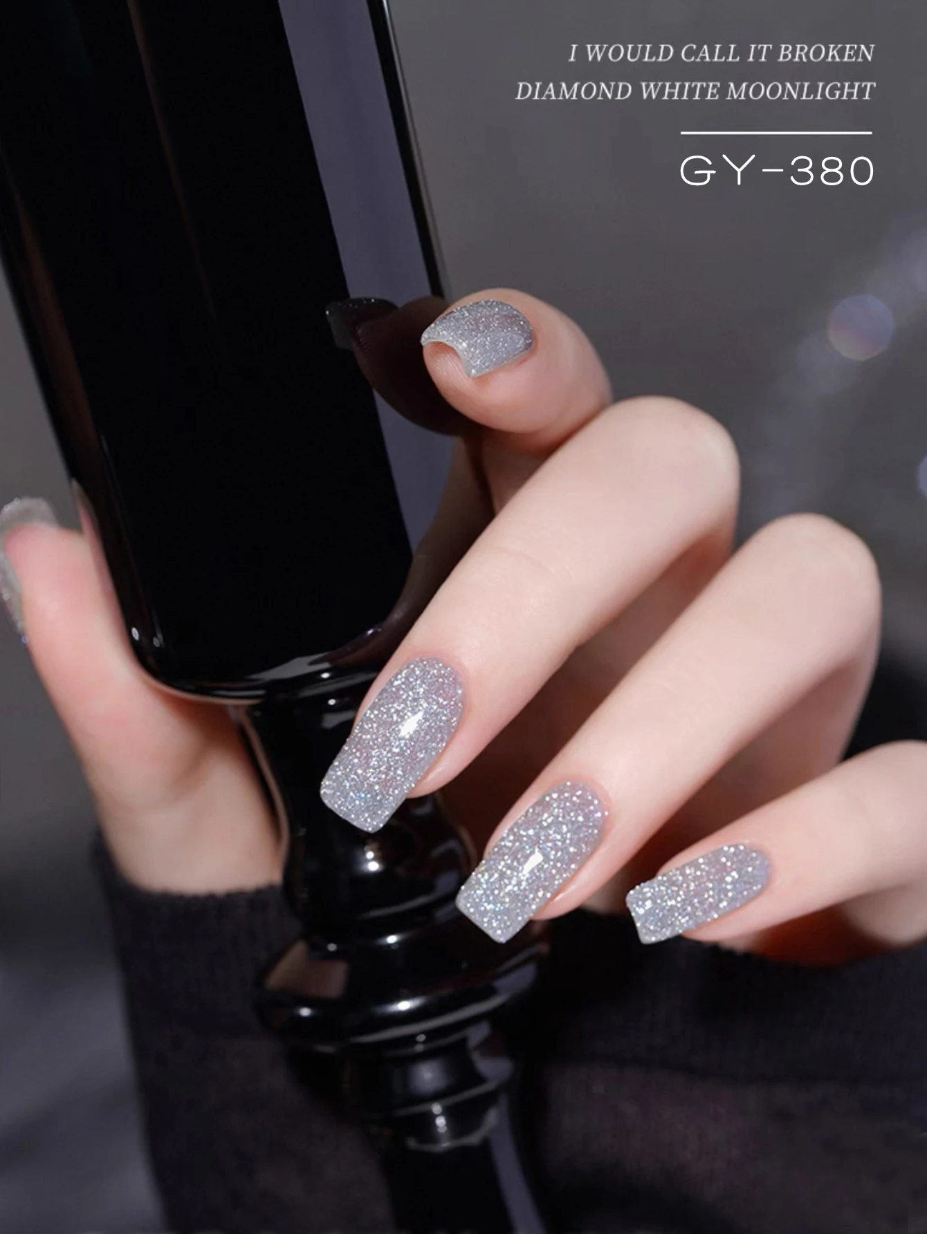 1-12 Uds. Esmalte de uñas de Gel de diamante Starlight 2025 esmalte de uñas con purpurina roja esmalte de uñas plateado más vendido uñas de otoño e invierno