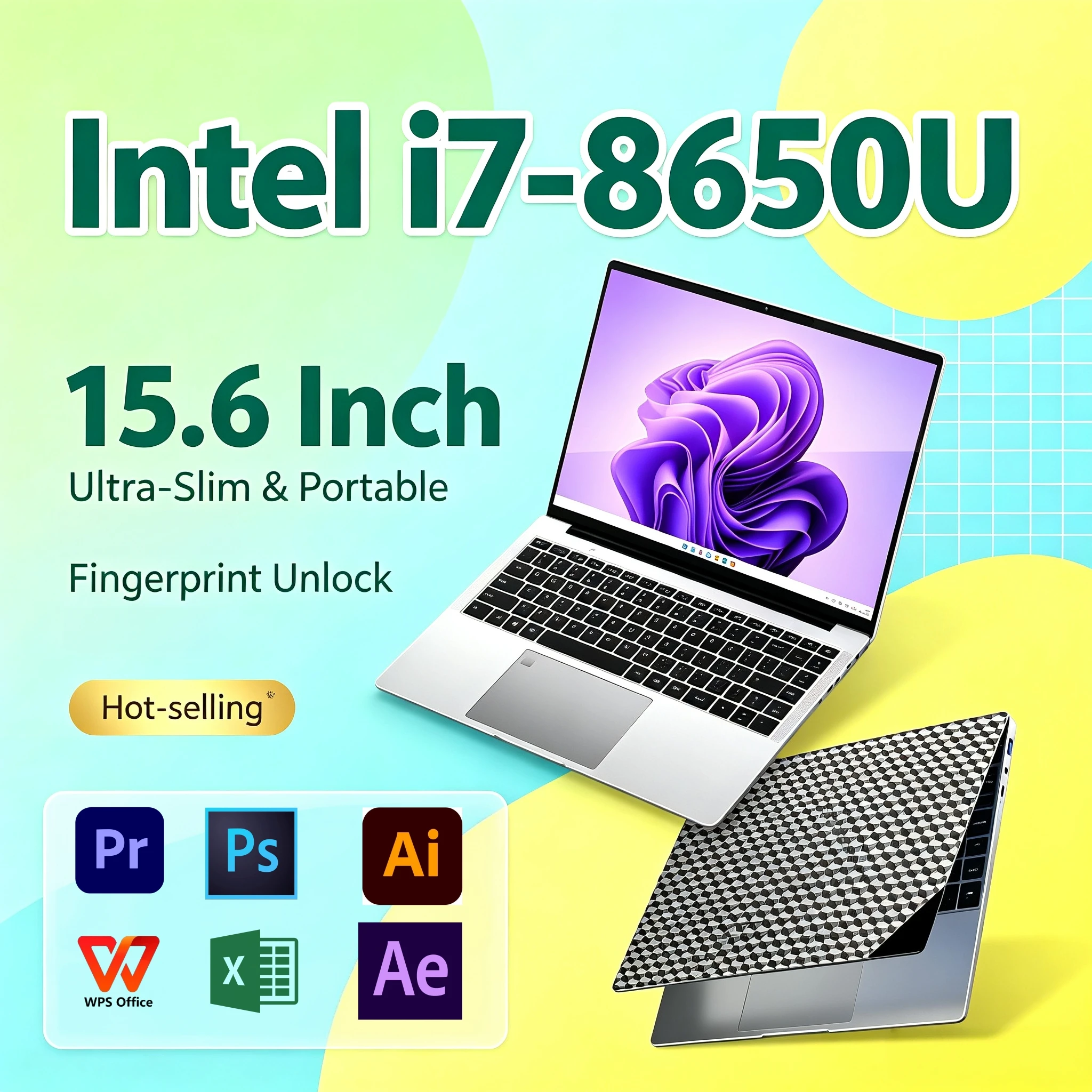 Portátil 15.6 i7 32GB 2TB SSD