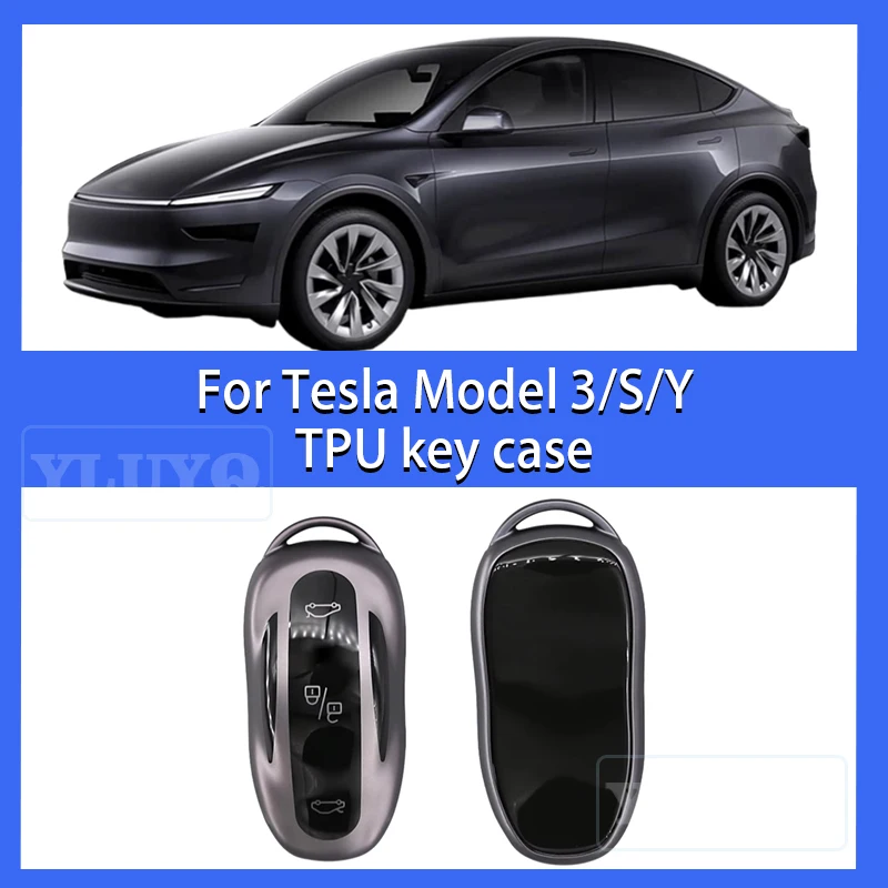 

For Nissan Altima Car Key Case Sentra Rogue Pathfinder Soft TPU Key Fob Cover Metal Gray Car Interior Accessories