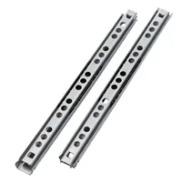 8-16 Inches Stainless Steel Drawer Slides Soft Close Drawer Track Rail Sliding 2-Section Cabinet Slides Furniture Hardware