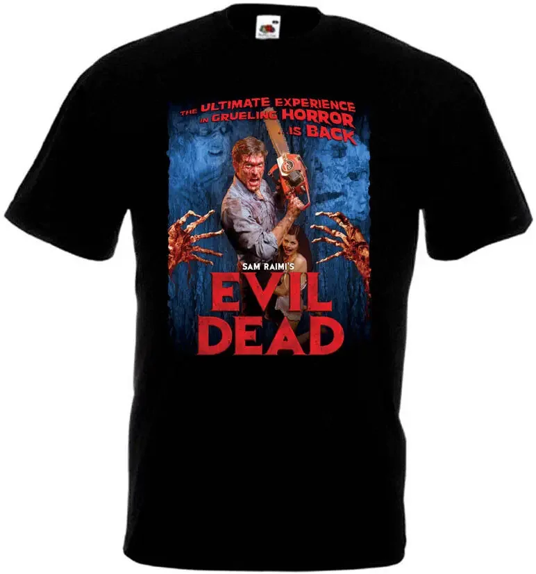 

Evil Dead v.8 T shirt black movie poster horror all sizes S-5XL