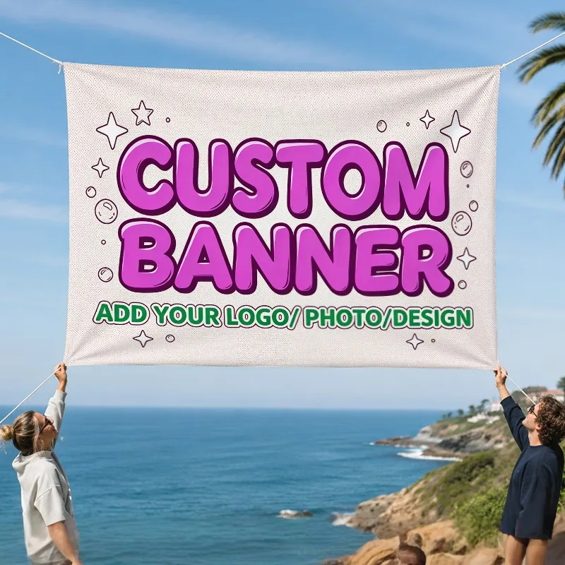 Custom Advertising Flags Dragon Boat Festival Grand Diwali Adopt High-Definition Popularity Global Holiday Advertising Campaigns