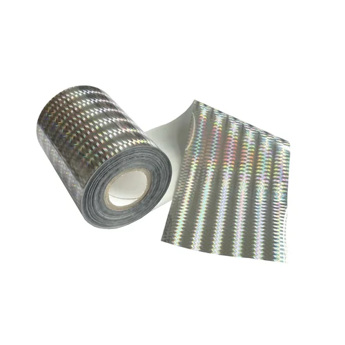 Cinta de señuelo de pescado PET de alta calidad, lámina de estampado en caliente para señuelo de pesca, señuelos blandos duros, papel de aluminio holográfico, película de transferencia de holograma