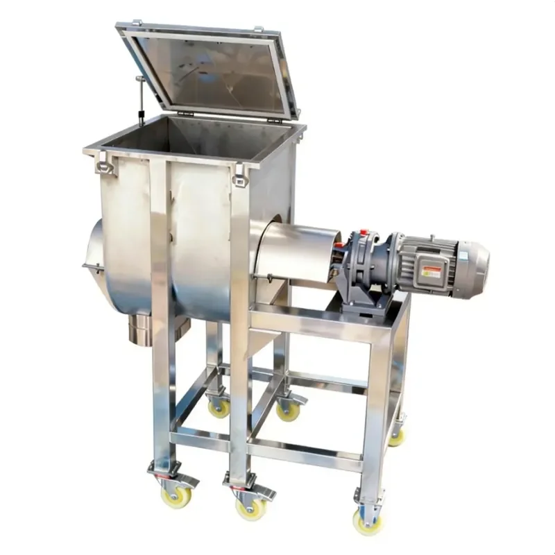 for Industrial Horizontal Mixer Large Capacity Automated Processing Dry Powder Mixing Equipment