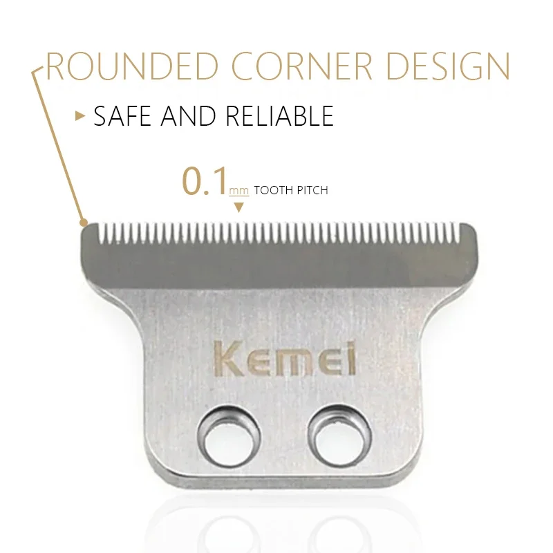 ใบมีดสำรองสำหรับ Kemei KM-1949ปัตตาเลี่ยนของแท้ผมมืออาชีพที่เล็มหนวดมีดอุปกรณ์อะไหล่
