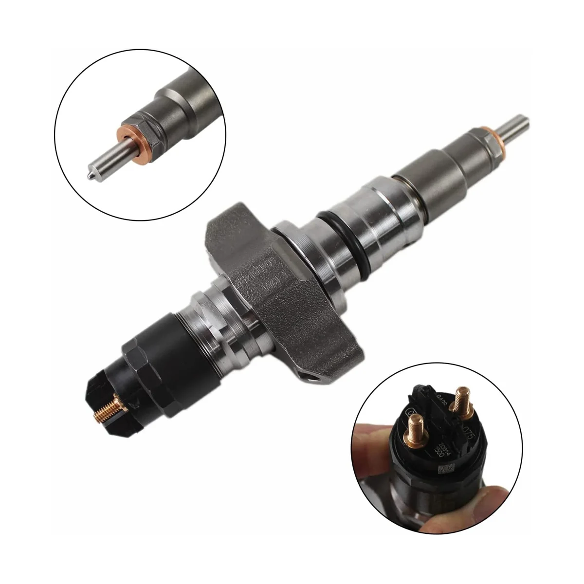 Common Rail Injector Assembly 0445120075 for Iveco for New Holland T7 T6 504128307 2855135 504117273 0986435530