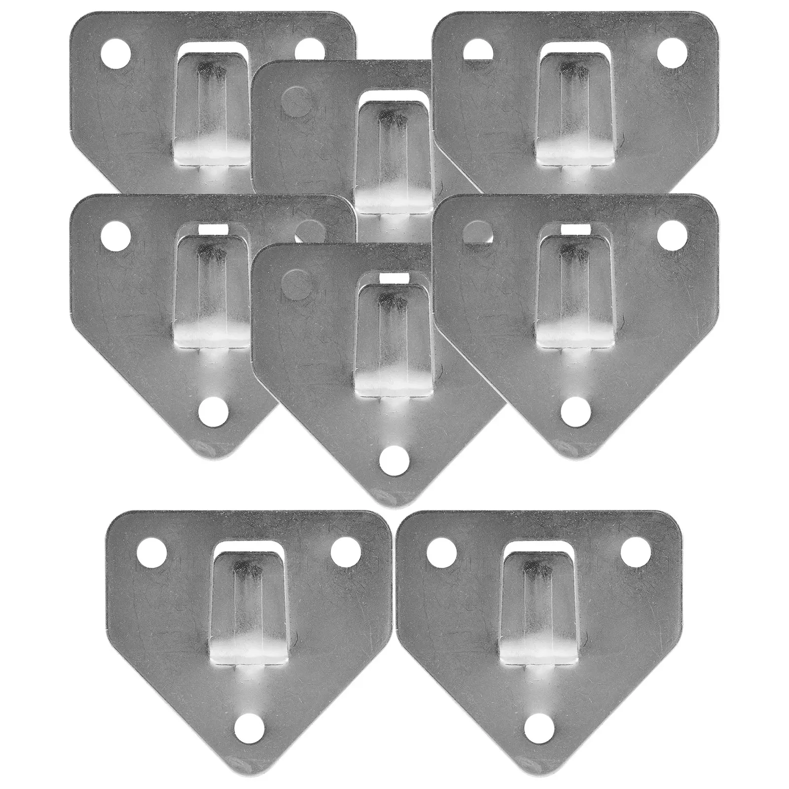 

16pcs Wall Hooks Brackets Fire Extinguisher Holder Universal Small Iron Mounting Sturdy Durable Safe Convenient Stable Use Wall