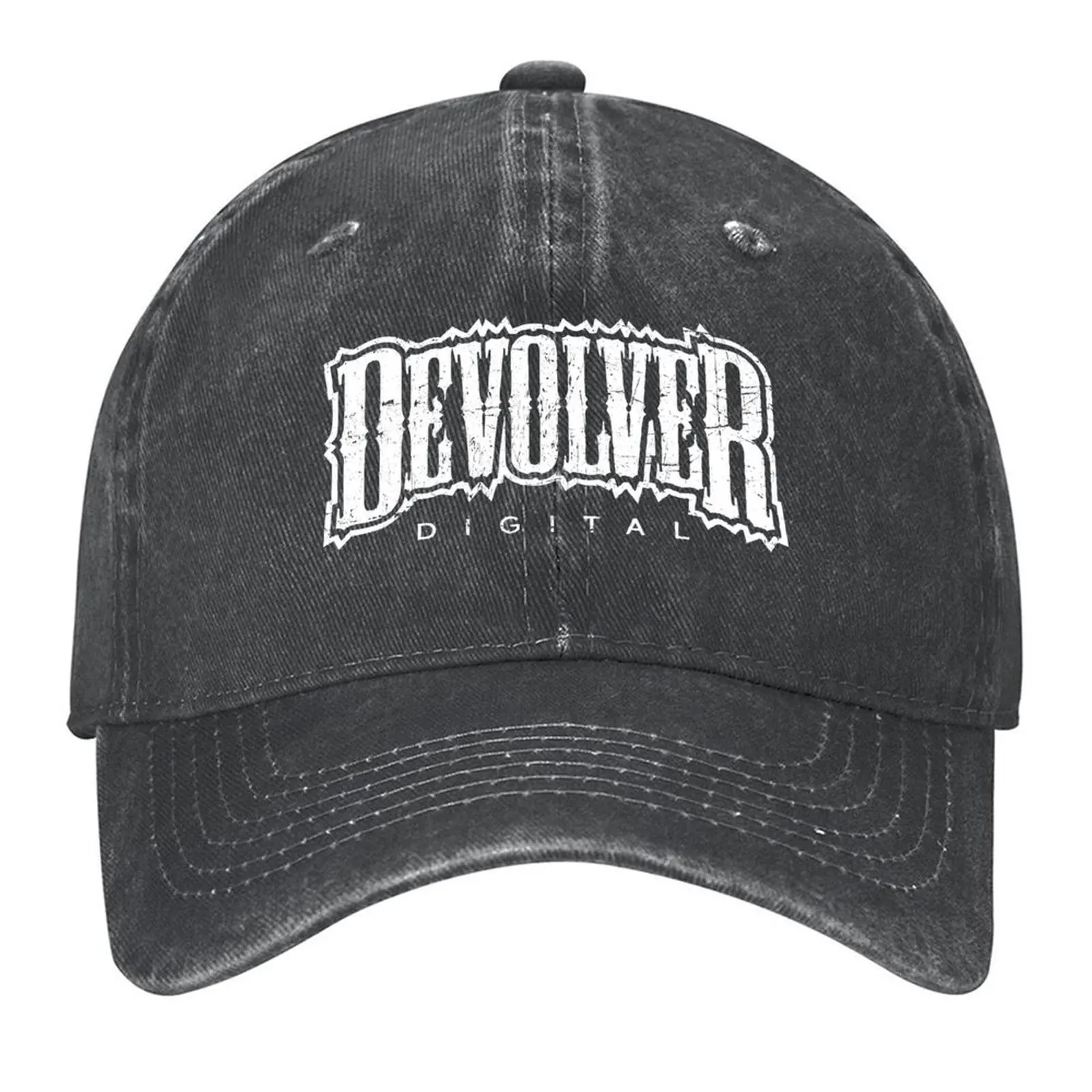 

Devolver Digital vintage white Baseball Cap designer cap Sports Cap men's big size hat Golf Hat Man Caps For Women Men's