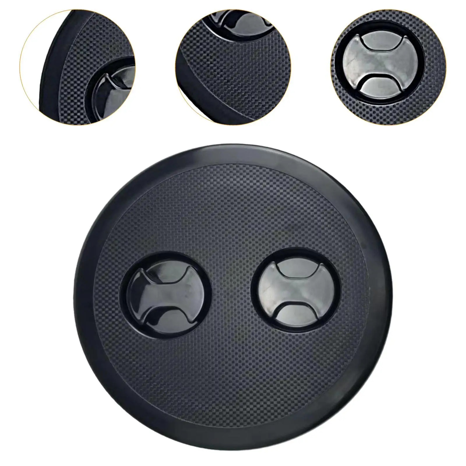 8-Zoll-Bootsdeckabdeckung, runde Inspektionsluke, Marine-Plattenzubehör für Kajak-Yacht-Außeninstallationen