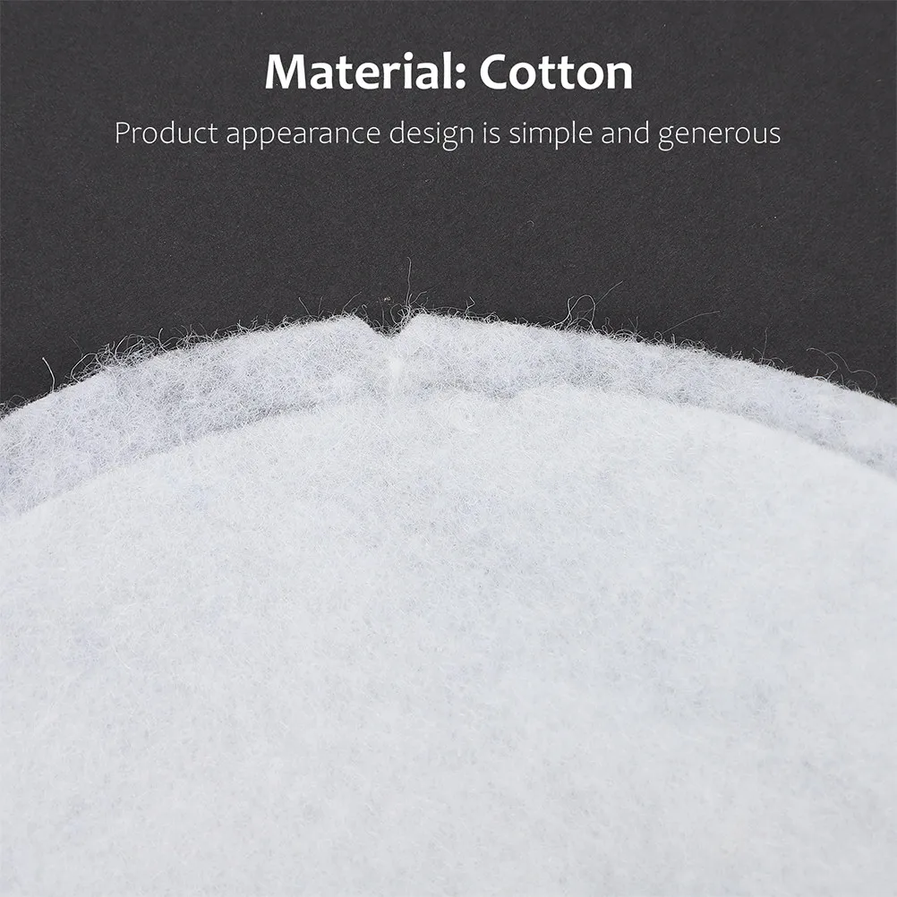 

50Pairs Cotton Shoulder Pads Lightweight Comfortable Reusable Washable for Women Men Coats Suits T-Shirts Clothing Broaden