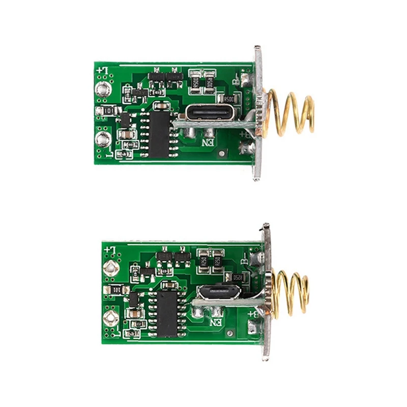 Rechargeable Dual Lithium Driver Board Circuit Board DIY Portable Lighting Accessories With Enhanced Electron Plate