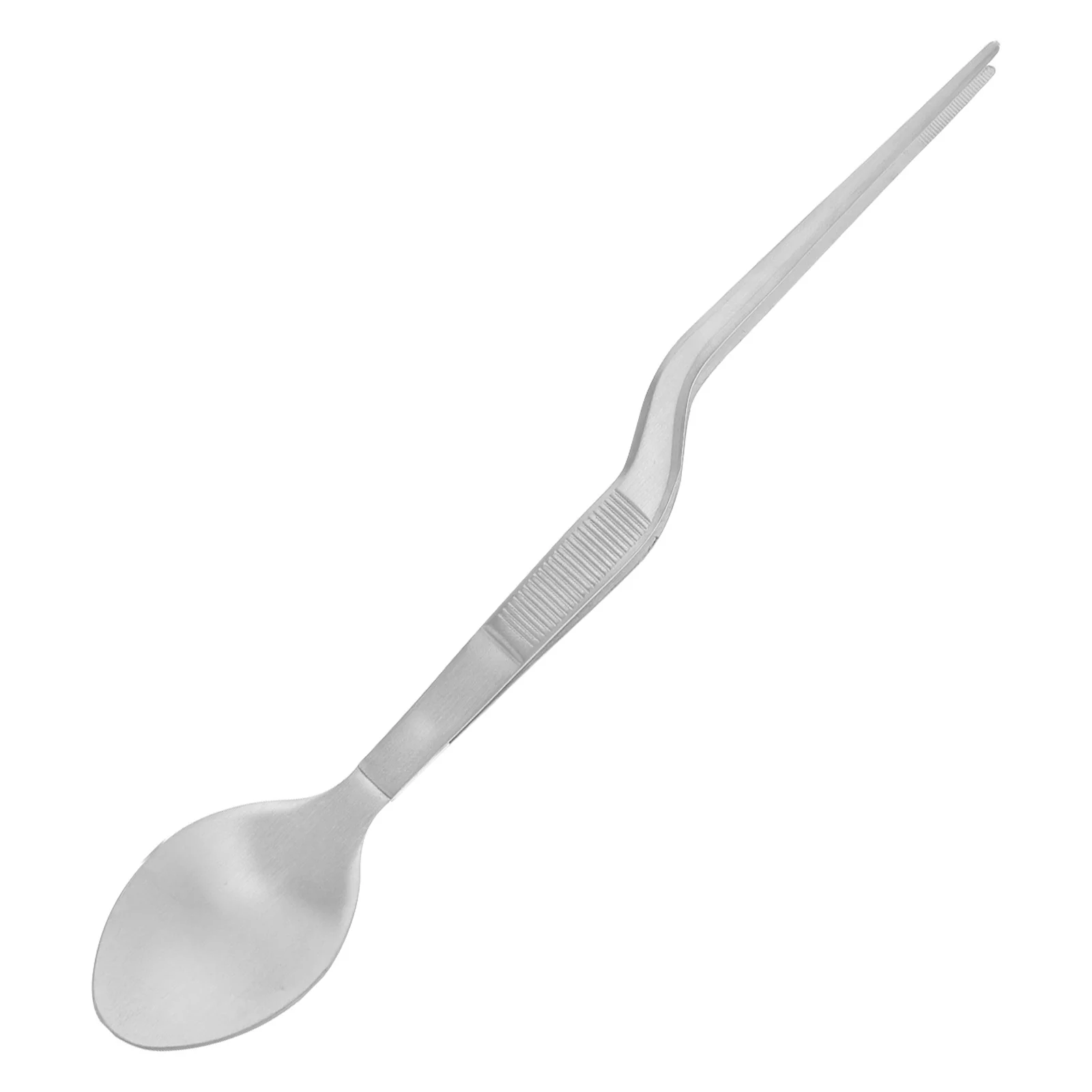 

Stainless Steel Condiment Spoon Tweezer Chef Serving Tongs for Sauce Testing Cold Dish Plating Food Tweezers Cooking Spoon