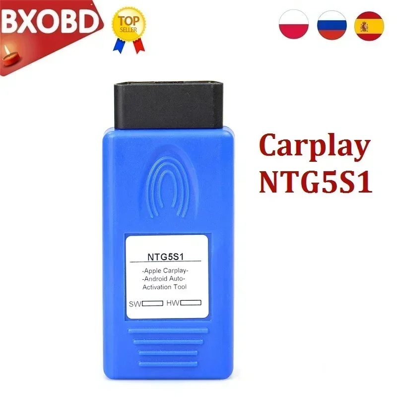 PL Ship for Apple/Android CarPlay NTG5 S1 w205 NTG5S1 OBD2 Activation Tool for Mercedes/Benz OBDII Activator Car Play NTG5S1