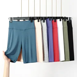 Pantaloncini di sicurezza di grandi dimensioni pantaloncini da bambino elastici in cotone per il controllo della pancia mutandine da donna a vita alta Anti sfregamento pantaloncini gonna 8XL