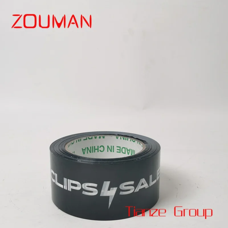 Custom , Adhesive Customize Transparent Bopp Logo Tape pvc tape packing with Logo Printed