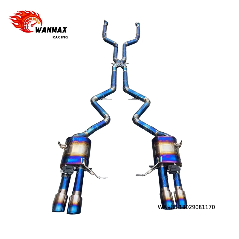 

Высокопроизводительная выхлопная система Catback из титанового сплава для E46 M3