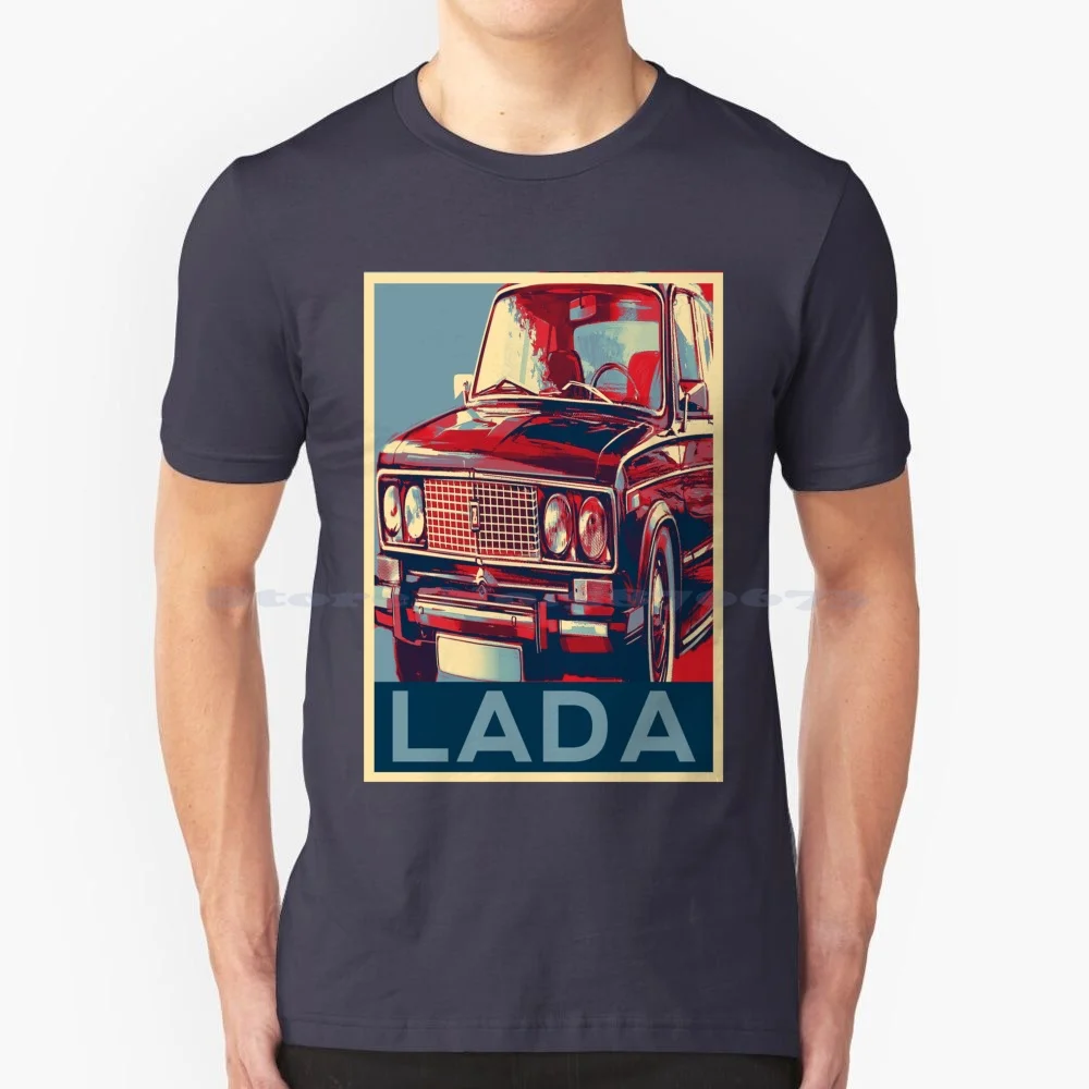 Vaz-2101 Lada 1200 T Shirt 100% Cotton Tee Soviet Union Soviet Cars Soviet Russia Retro Cars 70s 80s Lada Vintage Cars Car