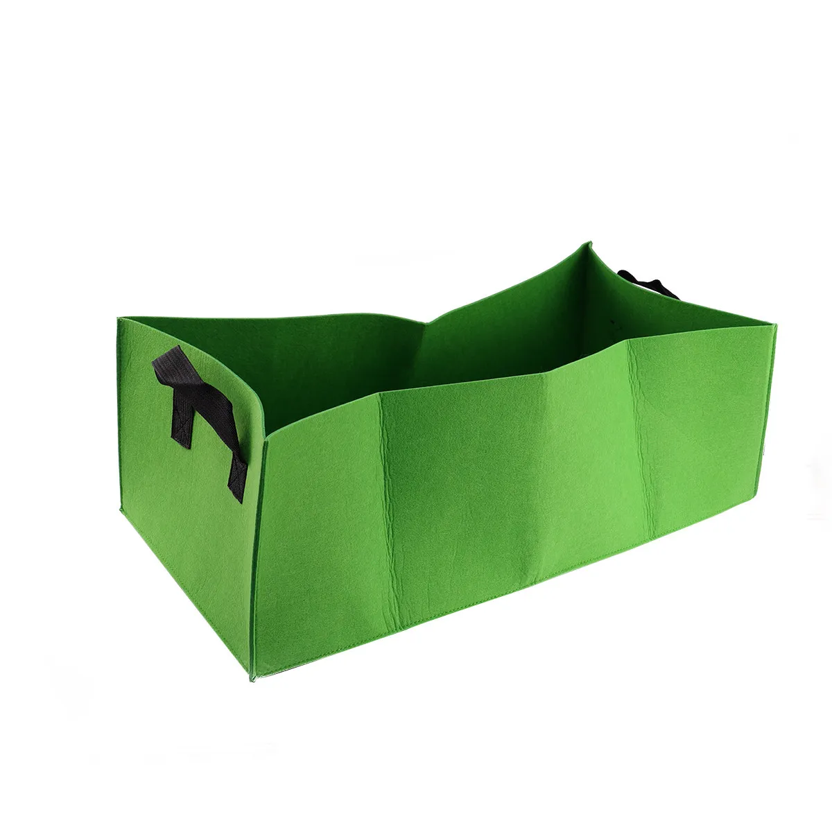 

1 шт. Утолщенный войлочный мешок для выращивания растений, портативный, многоразовый, красный, для дома, двора, балкона, садоводства и культивации