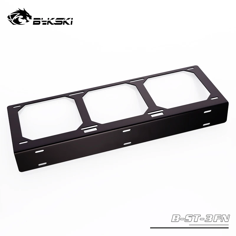 Imagem -02 - Bykski Water Cooling Suporte de Montagem para 120 mm Ventilador Radiador Suporte 120 240 360 Opcional Peças de Resfriamento a Água B-st-fn