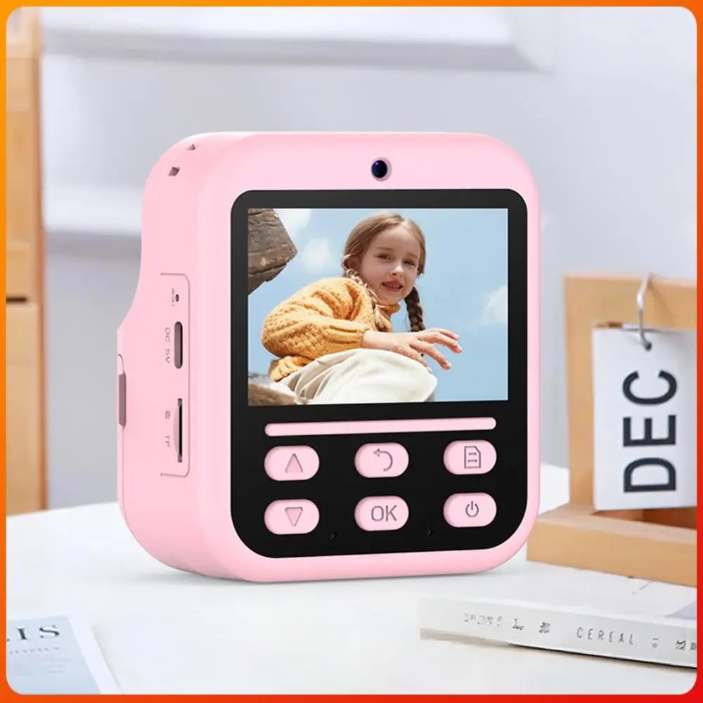 

Цифровая камера мгновенной печати HD с USB-зарядкой, портативная камера для мгновенной печати фотографий, цифровая камера для детей