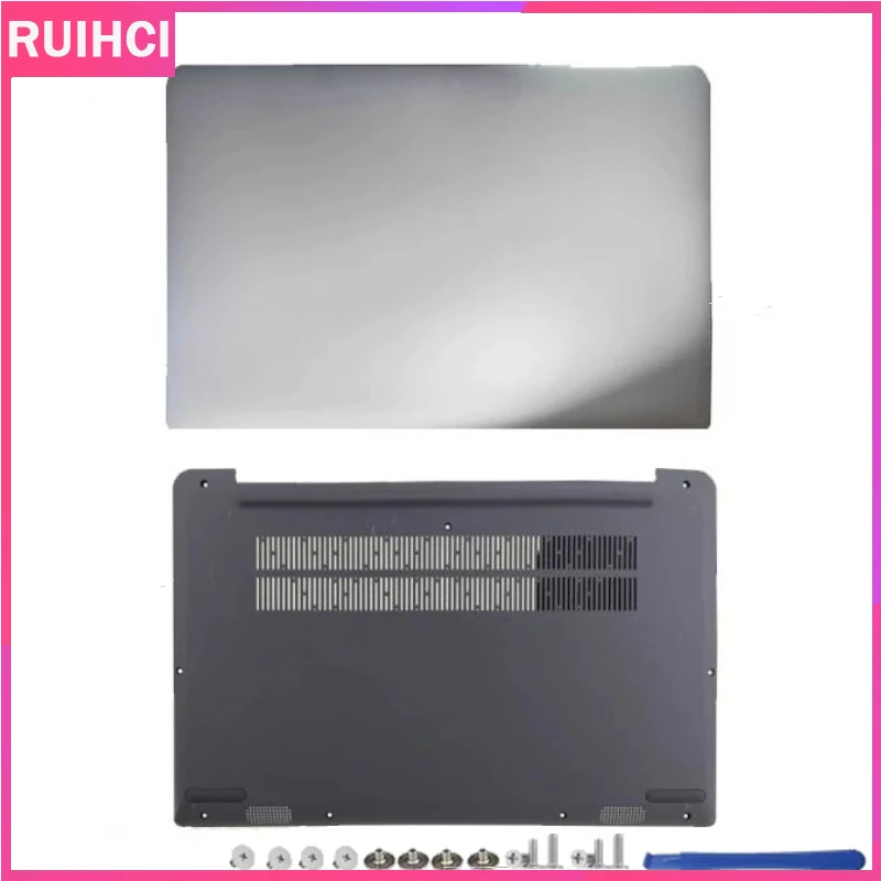 

New For Lenovo IdeaPad 1 14ADA7 1 14AMN7 Laptops LCD Cover Rear Lid Back Cover Top Case A Shell Bottom Case 5CB1F28481 Silvery