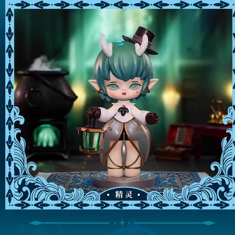 Misya Incredible Magic Academy Series Blind Box Modna zabawka Dekoracja biurka Ozdoba Urocza mała dziewczynka Model Prezent urodzinowy