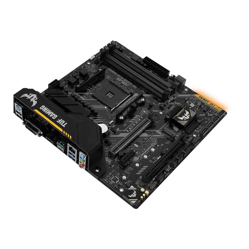 ASUS B450M B450 Motherboard TUF B450M-PLUS GAMING AM4 support Ryzen 5 5600G 5700 5300G 5700 3900 1500 cpus DDR4 64GB M.2 ATX