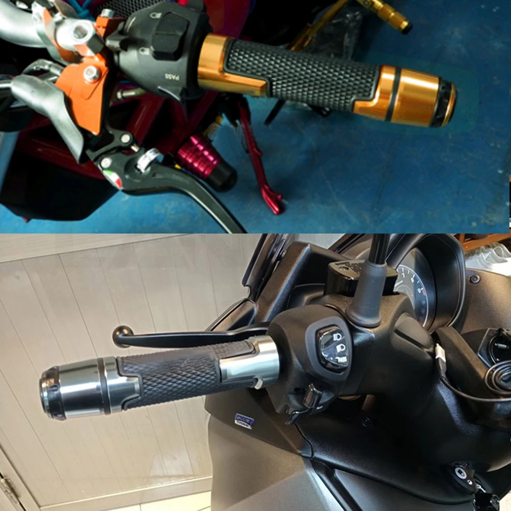 ZX6R LOGO Motorcycle Extendable Brake Clutch Levers Handle Handlebar Grips For Kawasaki ZX-6R ZX6RRR 2000 2001 2002 2003 2004
