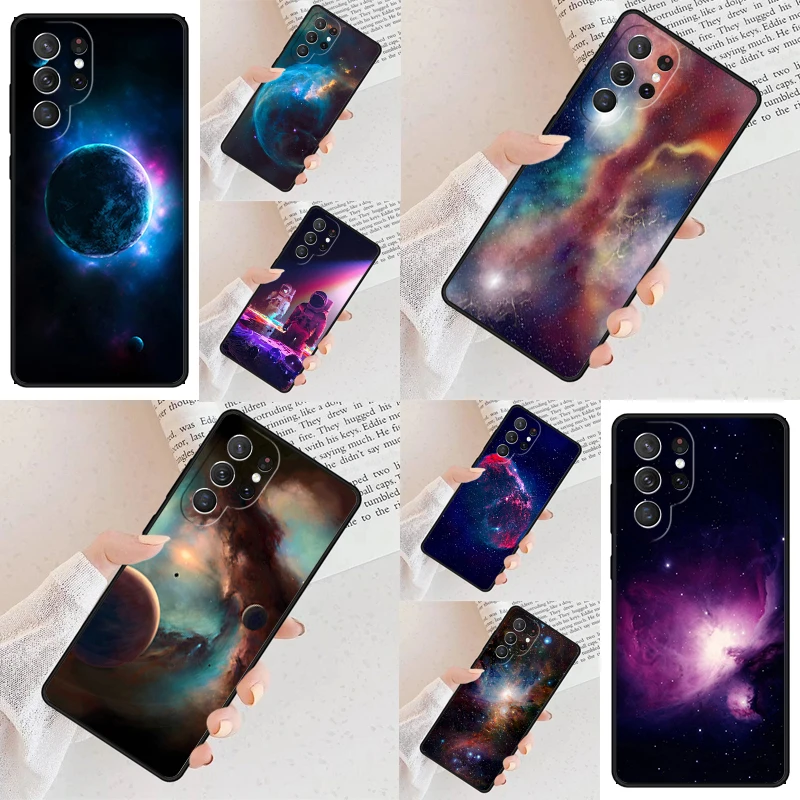 space galaxy Cell Phone Case for Samsung Galaxy S26 Ultra S25 S24 S23 S22 S21 S20 Note10 Cover