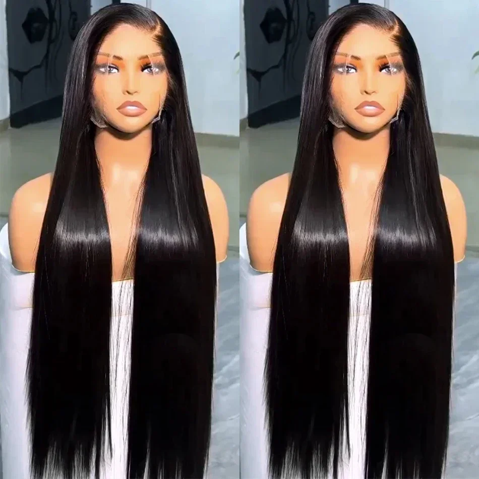 Bone Straight Wig 4X4 Lace Closure Wig Pre Plucked 13x4 Transparent Lace Frontal Wigs 13x6 Wigs Brazilian Human Hair For Women