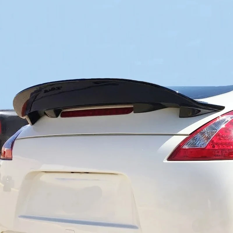 

Suitable For Nissan 370Z Carbon Fiber Modification Pressure Tail AJT Ducktail Z34 Fixed Wind Wing, Non-destructive Installation