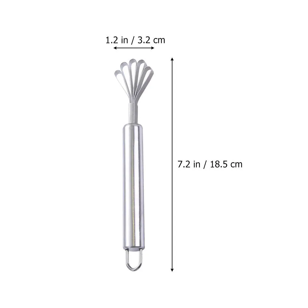 ที่ขูดเนื้อมะพร้าว สแตนเลส 4 ชิ้น ที่ขูดเกล็ดปลา อุปกรณ์ครัวอเนกประสงค์ ที่ขูดแบบมือถือ ที่ขูดมะพร้าวแบบแขวน