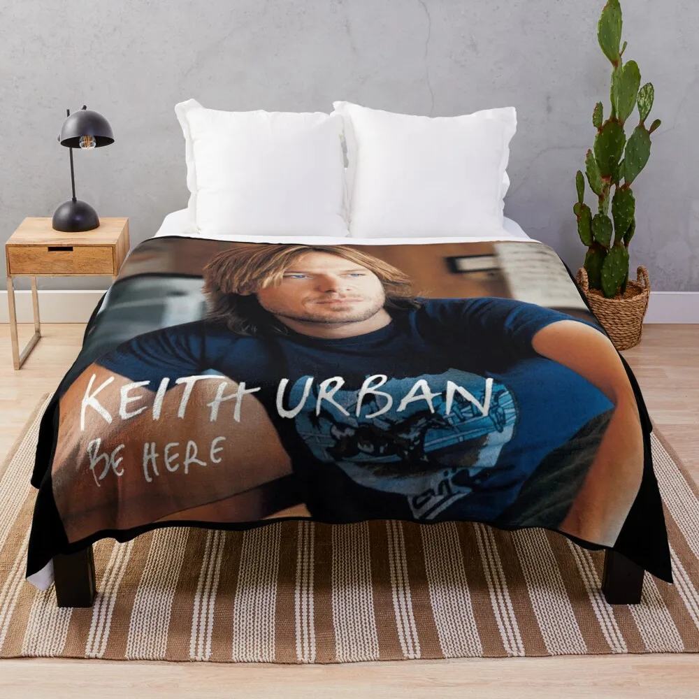 

Keith Urban Be here Throw Blanket christmas decoration Vintage Blankets