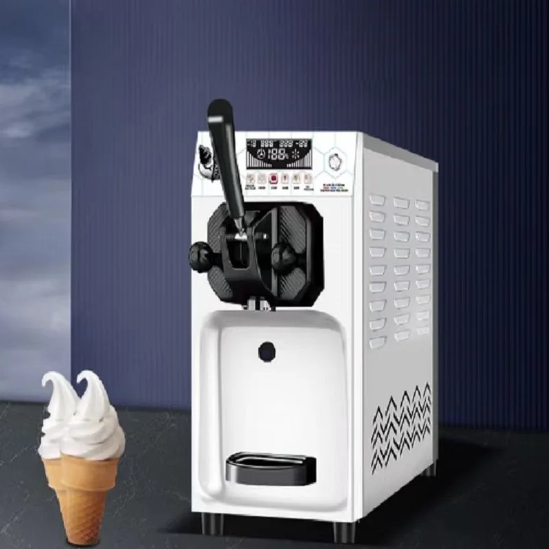 Automatic Commercial Professional Single Head Soft Biscuit Freezer Robot Ice Cream Machine
