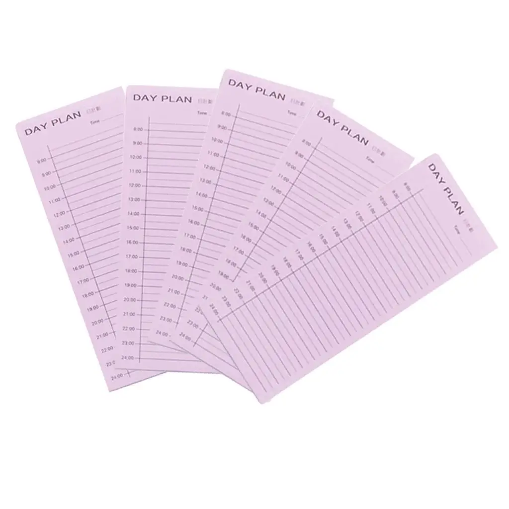 2-4pack Weekly Daily Planning Pad Tear Off To Do Pad Sticky Notes Day Plan