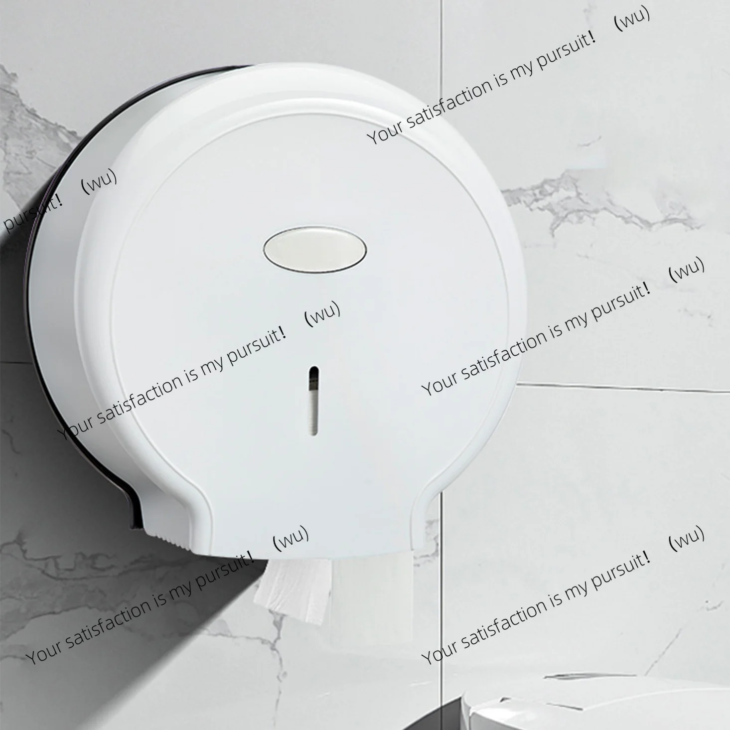 Toilet Paper Holder Box Waterproof Wall Mount Jumbo Paper Roll Dispenser for Single Roll Tissue Punch  Holder Bathroom Accessory