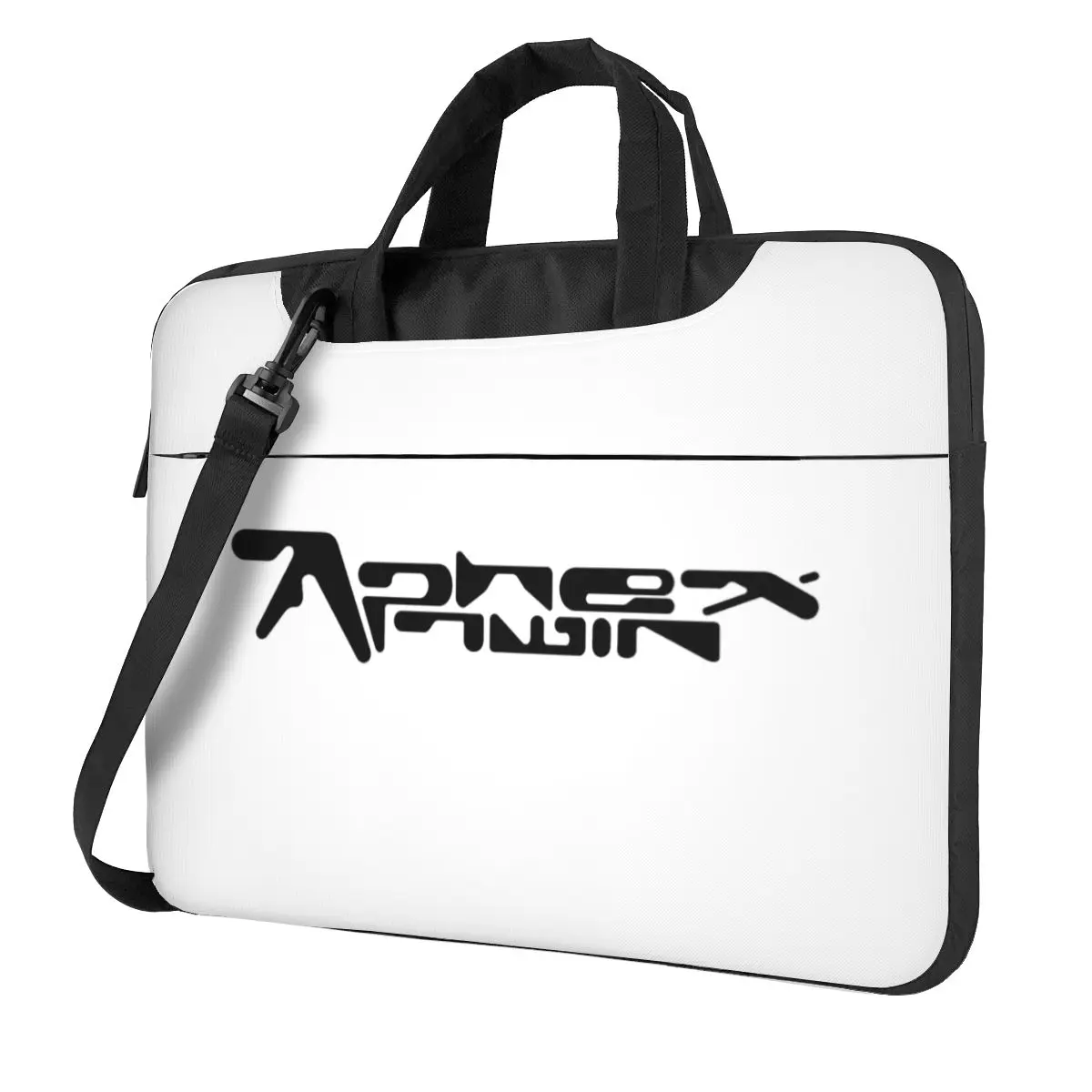 Aphex Twin Logo British Electronic Music Artist Crossbody Laptop Bag Case 13 14 15.6 Inch Notebook Pouch for Macbook Pro Lenovo
