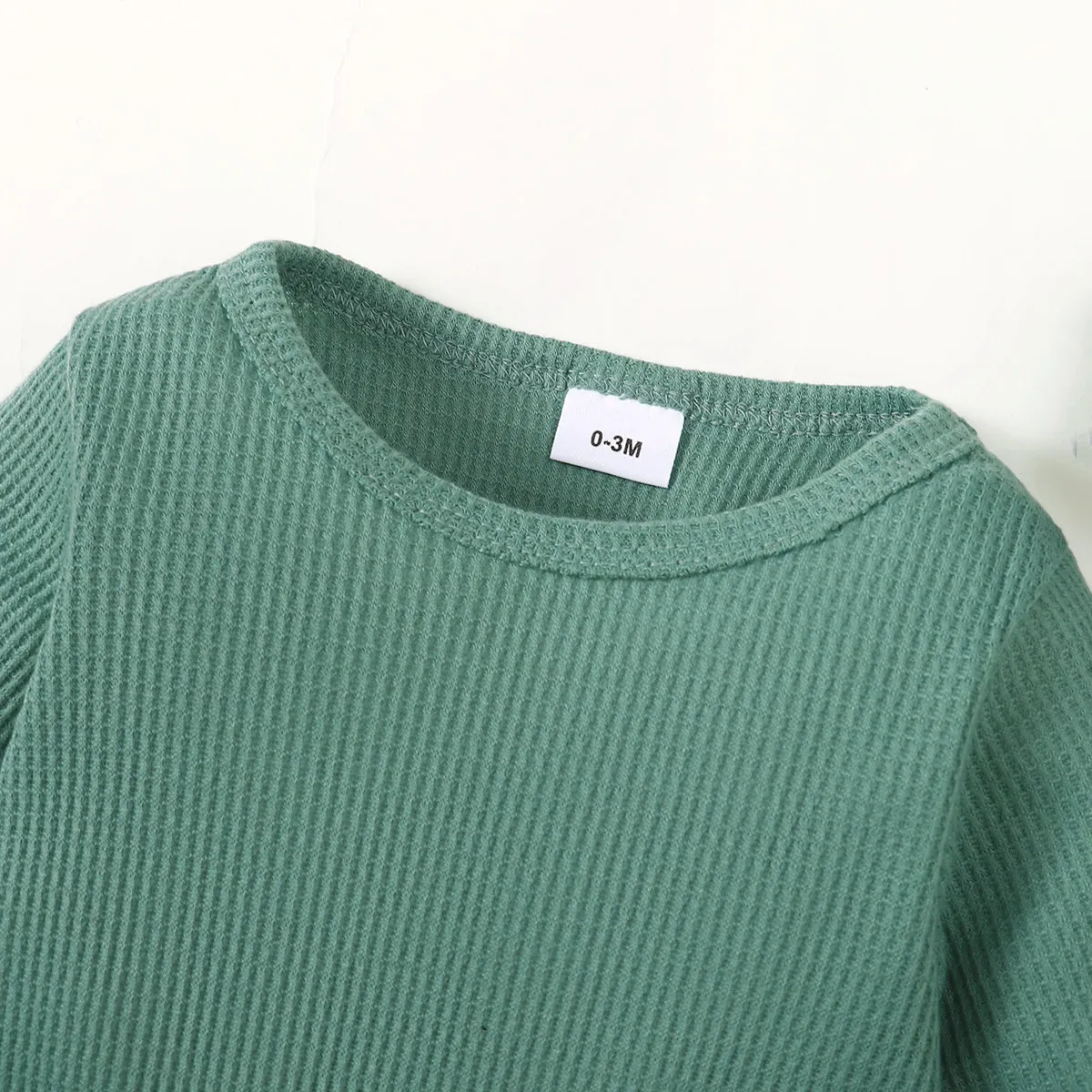 الشتاء 0-1 سنة الرضع طفل الفتيان طويلة الأكمام الهراء النسيج بذلة مع قبعة #2