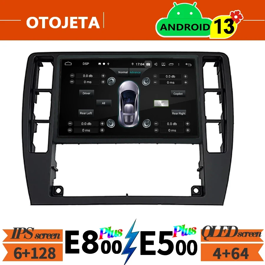 For VW Passat B5 1998 2000 2001 2004 2005 Car Radio Stereo GPS Navigator Autoradio 2Din Android 13 Bluetooth Multimedia Player