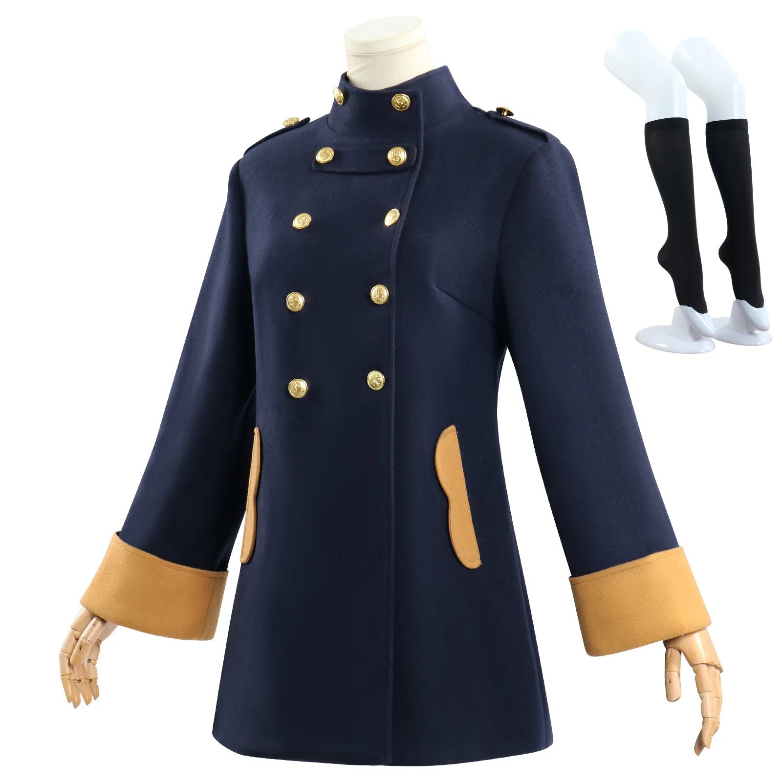 الشتاء زي مدرسي تأثيري معطف لنشاط المعبود Starlight أكاديمية ستار ميوكي نسخة النسيج الصوفية #2