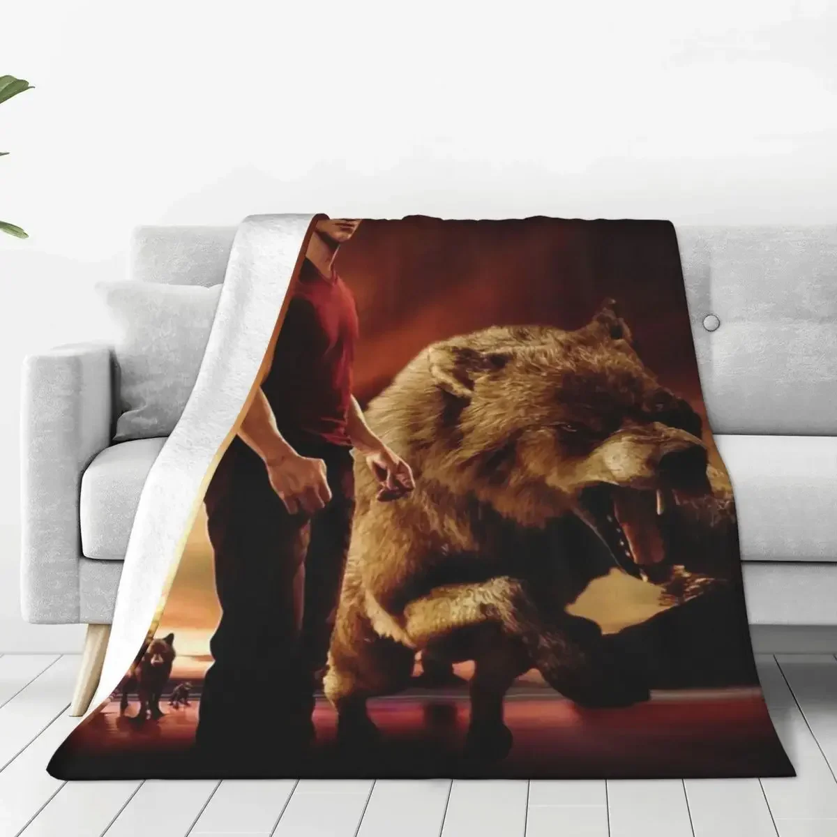 

Blankets Coral Fleece Plush Decoration The Twilight Saga Movie Portable Throw Blanket for Bed Outdoor