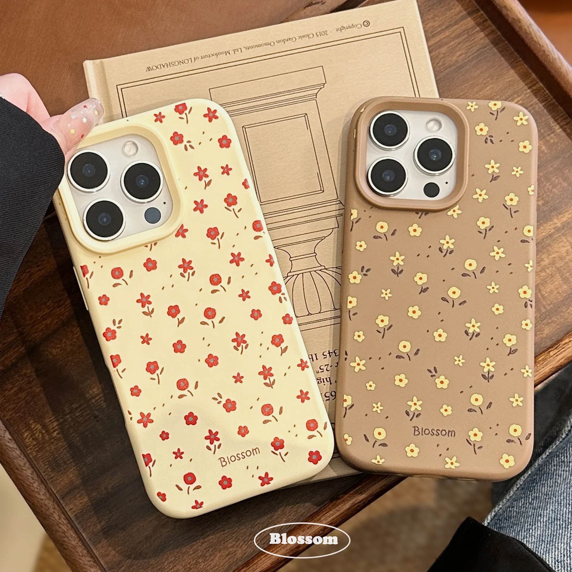 Luxuriöse Vollbild-Blumenmuster Weiche Silikon-Handyhülle für iPhone 17 16 15 14 12 11 13 Pro Max Stoßfeste Schutzhülle