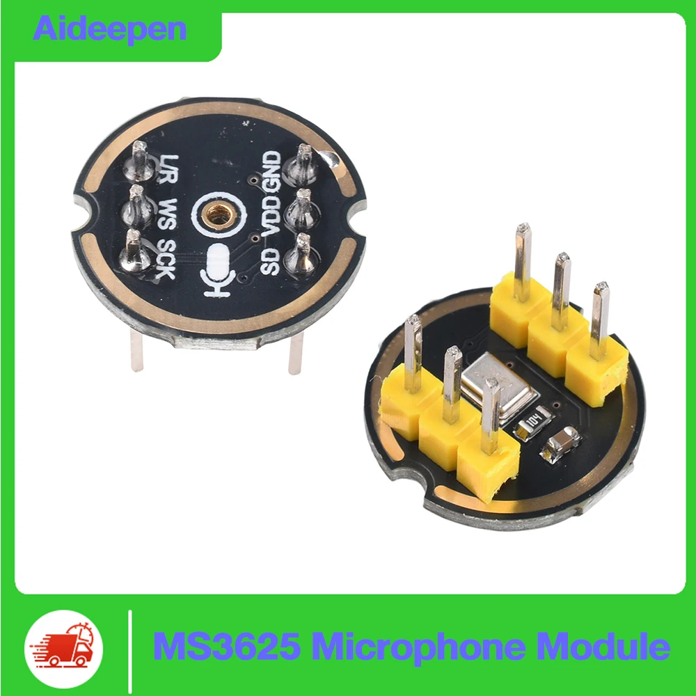 

MS3625 Omnidirectional MEMS Microphone High Precision Low Power I2S for ESP32 Compatible with INMP441