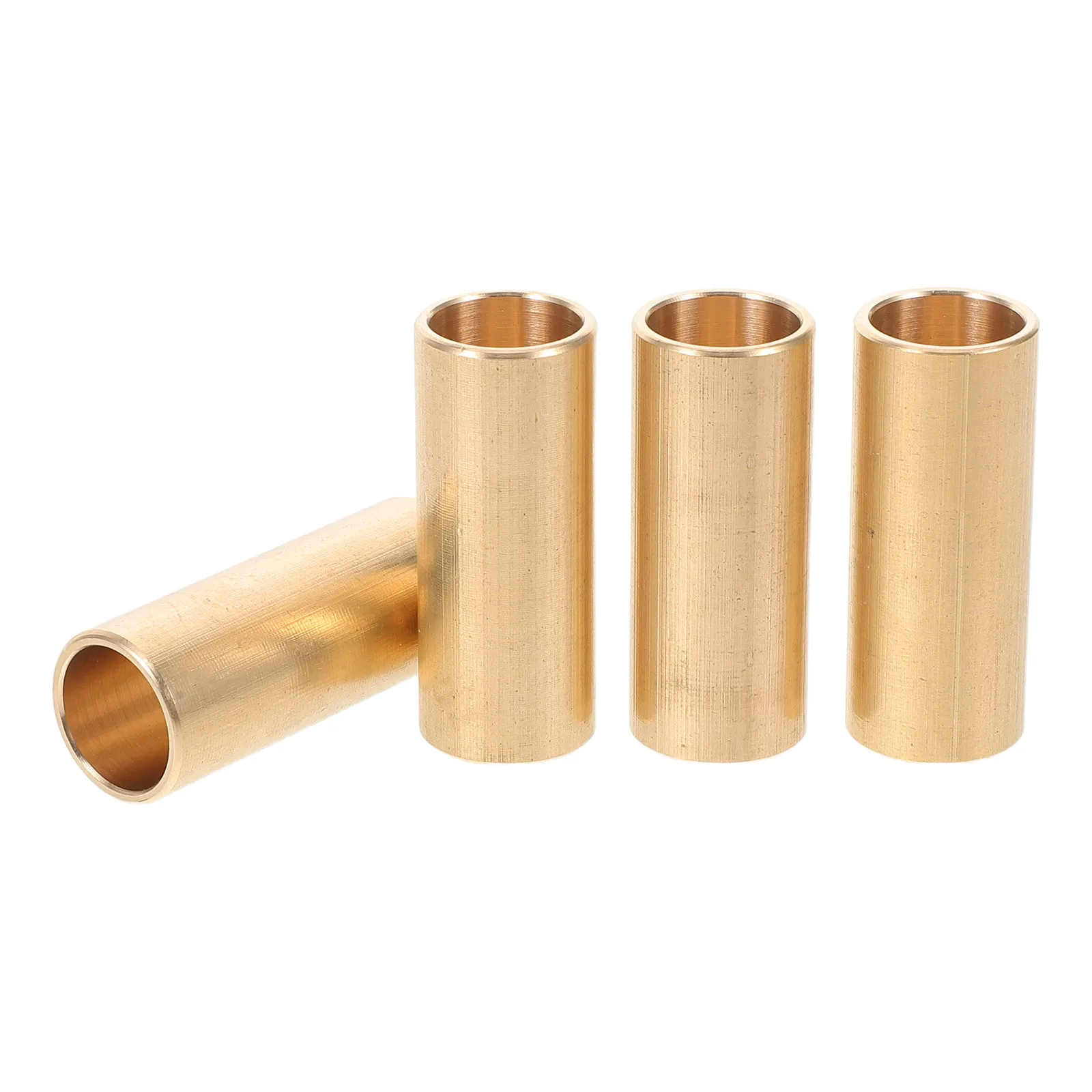 

4pcs Trailer Leaf Spring Bushing Kit Brass For Double Eye Springs Shock Absorption Wear Resistant Vibration Dampening All