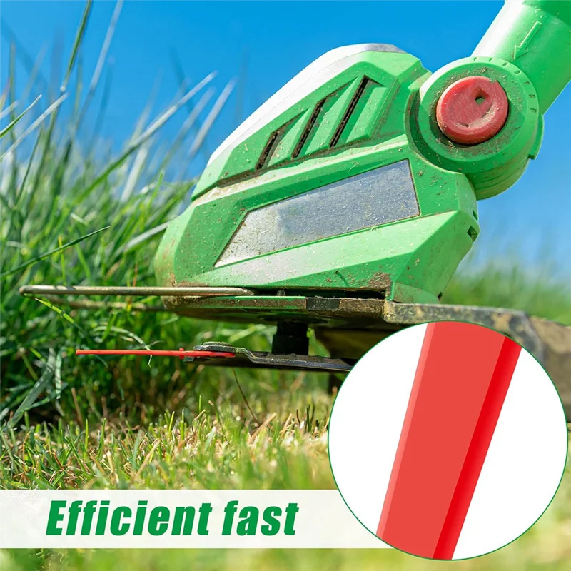 A70P For Garden Trimmer Replacement Accessories 40Pcs Plastic Mower Blades Blade Height 10X5mm Lawn Mower Blades