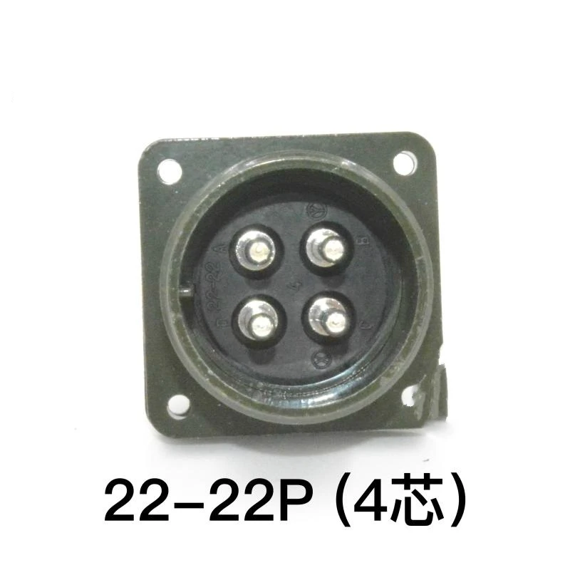 22-22S 22-22P 4 Pin Aviation Plug Connector Pedestal Servo Motor for Panasonic Anchuan Integrated Waterproof Split Case MS3102A